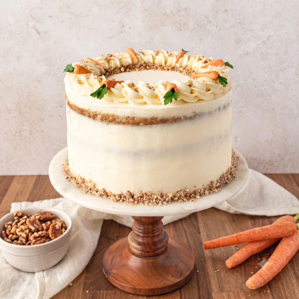 Carrot Walnut Cake